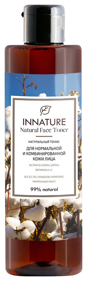 Тоник для лица iNNature Для нормальной и комбинированной кожи 250 мл