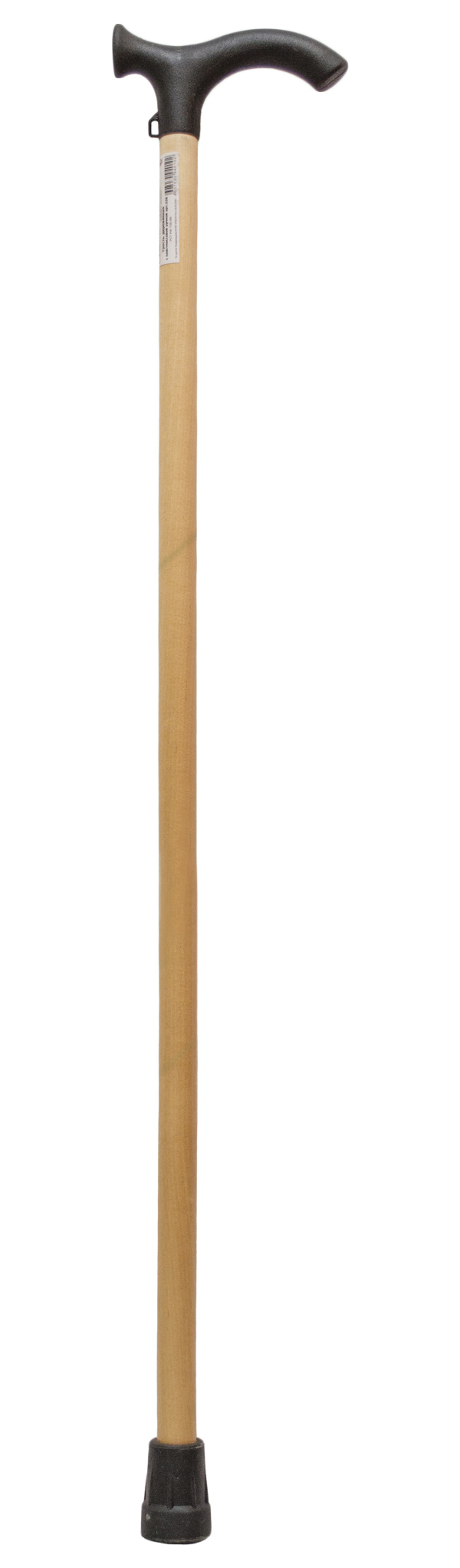 Трость опорная Аверсус деревянная с пластмассовой ручкой длина трости 83-94 до 100 кг
