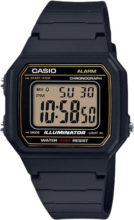 

Наручные часы электронные мужские Casio Illuminator Collection W-217H-9A, Collection Illuminator