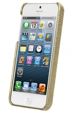 фото Чехол vetti craft leather snap cover для iphone 5/5s/se khaki
