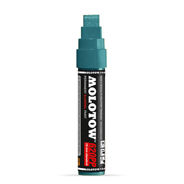 

Маркер Molotow 620PP с краской 15мм 40мл зеленый, 620PP Зеленый