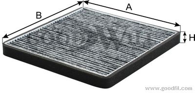 

Фильтр салона Goodwill AG 164 CFC