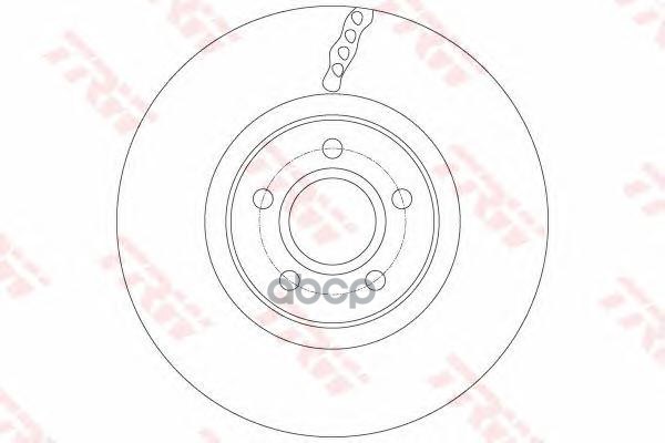 фото Тормозной диск trw/lucas для df6138