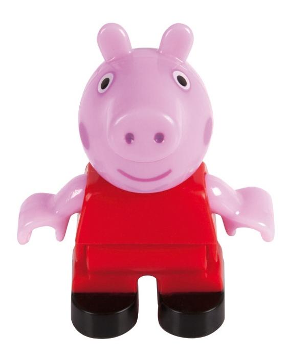 фото Конструктор поезд с остановкой peppa pig, 15 дет., 1/12 big