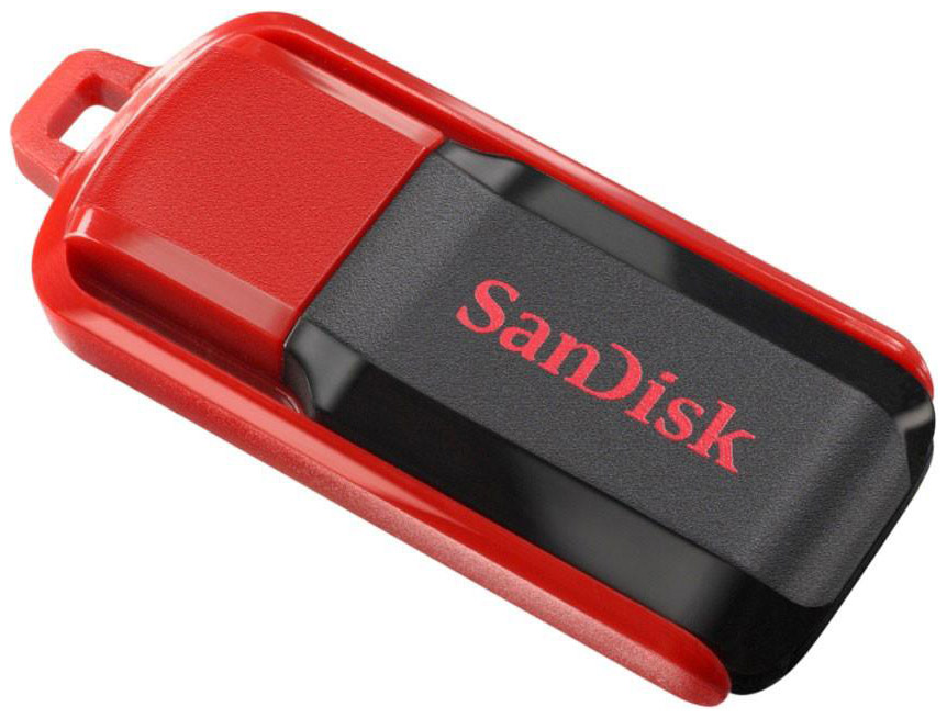 

USB-флешка SanDisk Cruzer Switch 16GB Red/Black (SDCZ52-016G-B35), Cruzer Switch