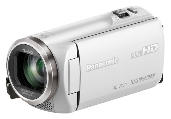 

Видеокамера цифровая Full HD Panasonic HC-V260 White, HC-V260 White