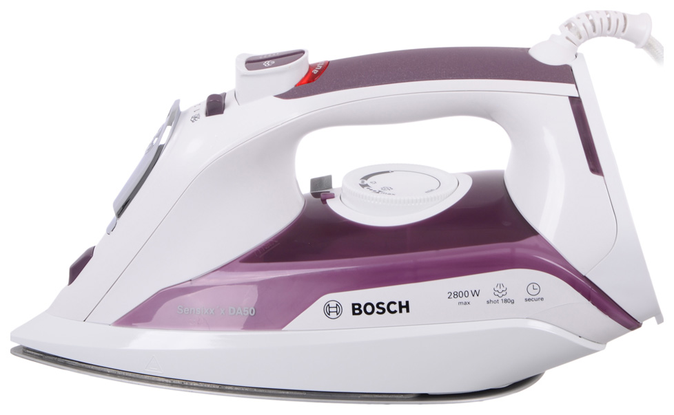 фото Утюг bosch tda5028110 white/pink