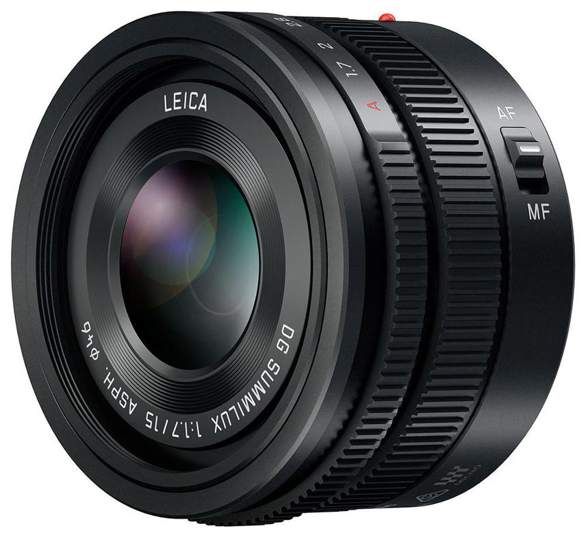 Объектив Panasonic Lumix G Leica DG Summilux 15mm f/1.7 ASPH Black