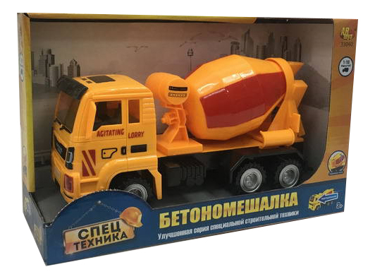 

Бетономешалка Dave Toy 1:18, Оранжевый