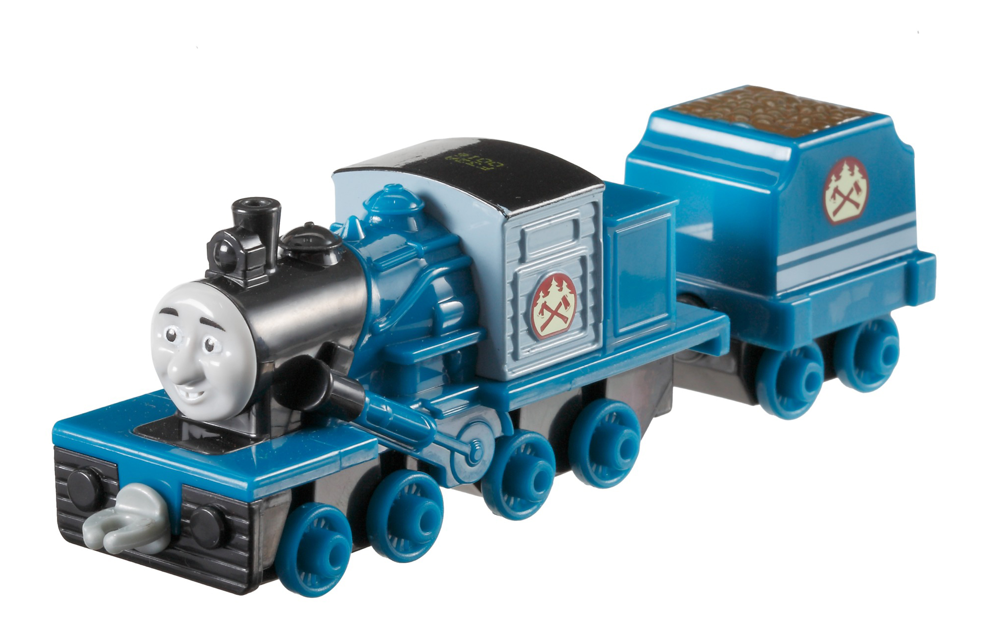 Поездной состав Mattel Thomas CR Базовые Паровозики с прицепом BHX25 BHR84