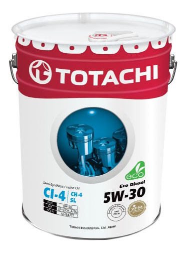 Моторное масло Totachi Eco Diesel Semi-Synthetic 5W30 20 л