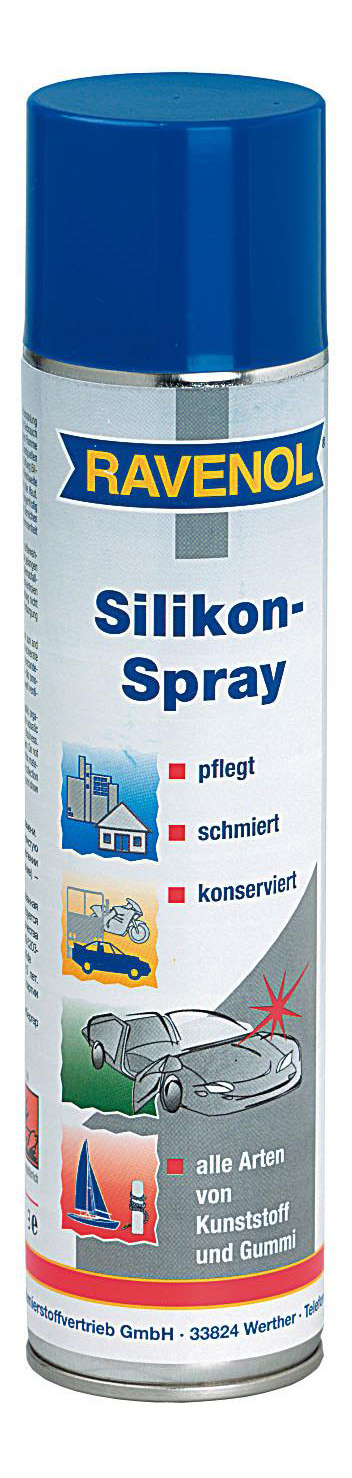 фото Силиконовая смазка ravenol silikon-spray 0.4 л