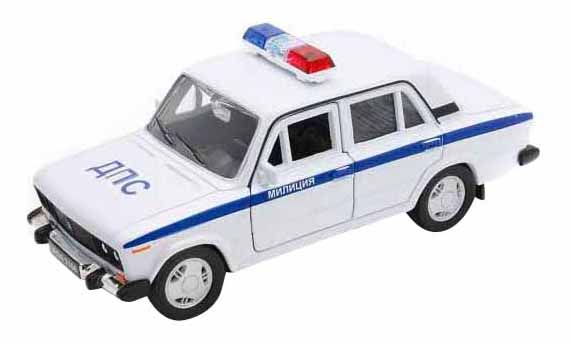 

Модель машины Welly 42381PB 1:34-39 LADA 2106 Милиция ДПС, Белый;синий, Lada 2106 Милиция ДПС