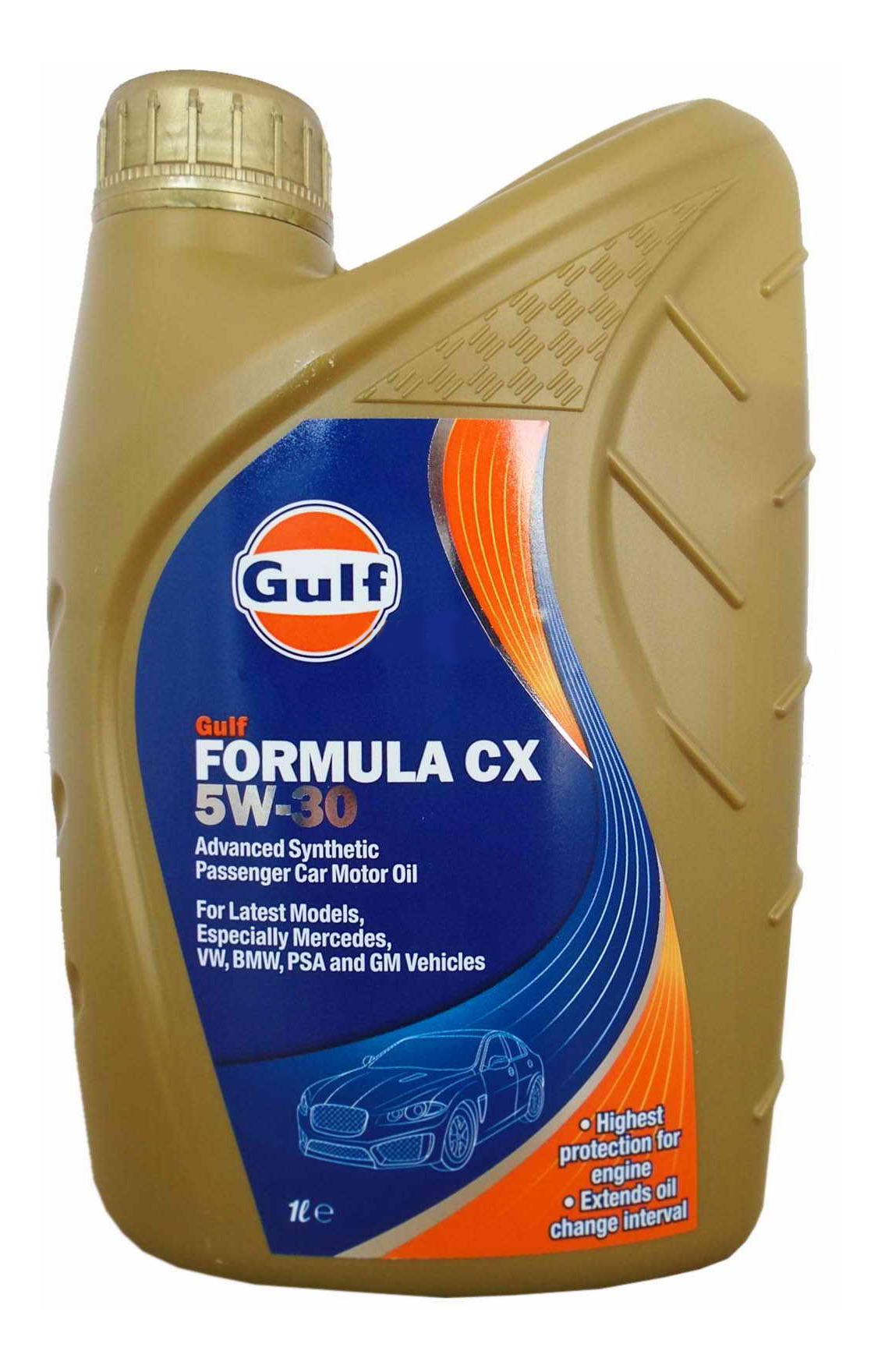 фото Моторное масло gulf formula cx 5w-30 1л