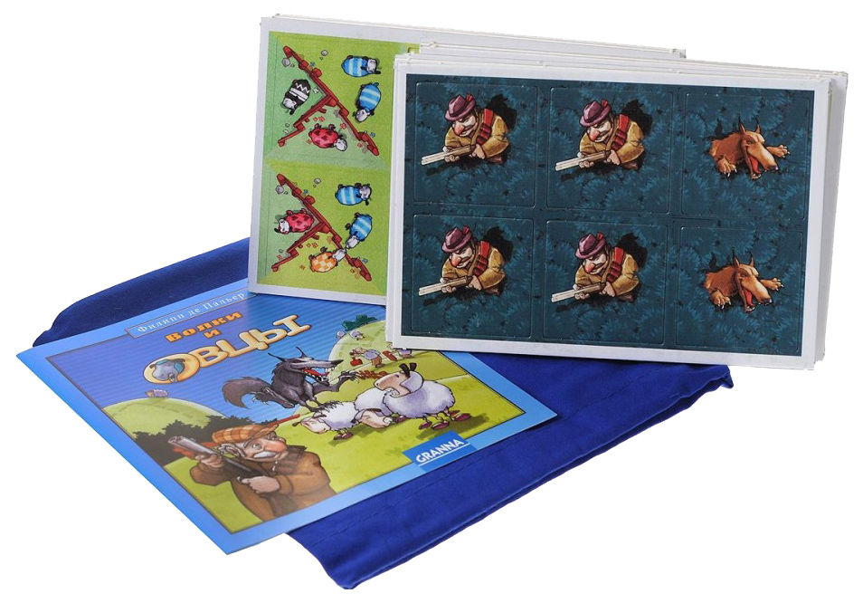 

Игра настольная Bondibon GRANNA Волки и овцы (новое издание)