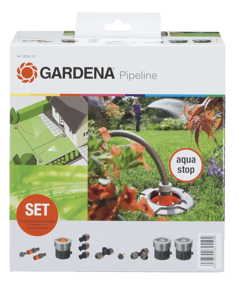 

Комплект водозаборных колонок Gardena 08255-20.000.00, Черный;серый