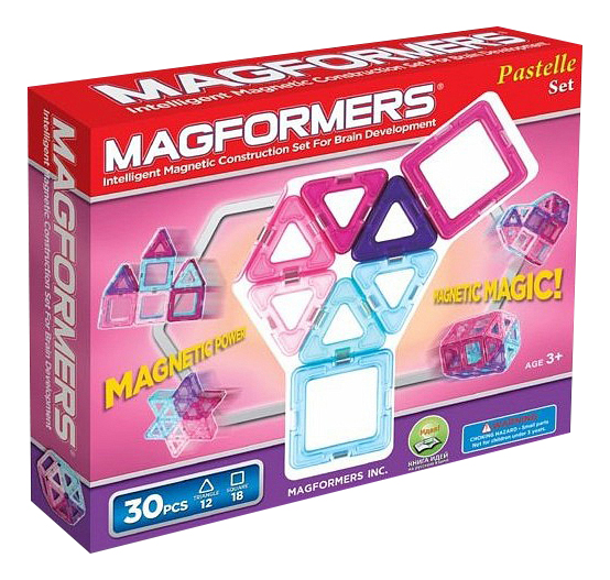 

Конструктор Magformers Магнитный 30 деталей Pastelle, Inspire 30