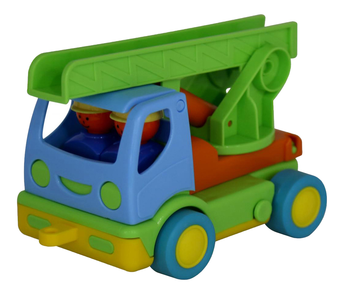 

Пожарная игрушечная машинка Полесье Мой первый грузовик, Разноцветный, автомобиль пожарный 'Мой первый грузовик'