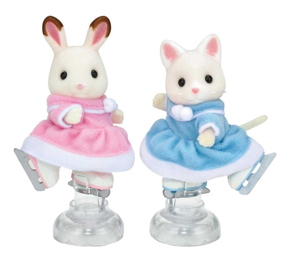 фото Игровой набор sylvanian families друзья на коньках