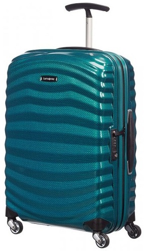 фото Чемодан samsonite lite-shock 98v бирюзовый m