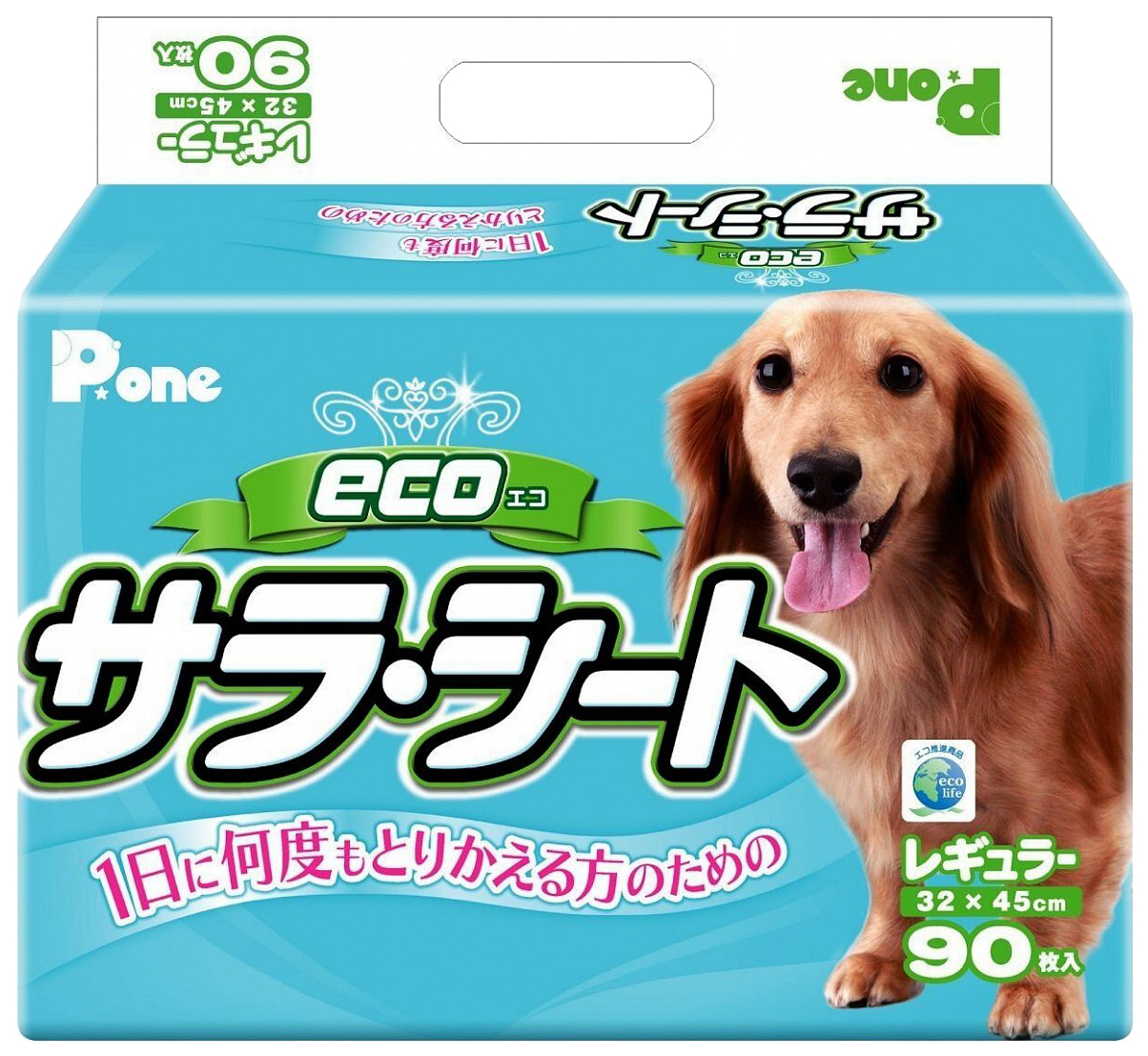 Пеленки для собак одноразовые Japan Premium Pet Eco-Sara 45 x 32 см, 90 шт