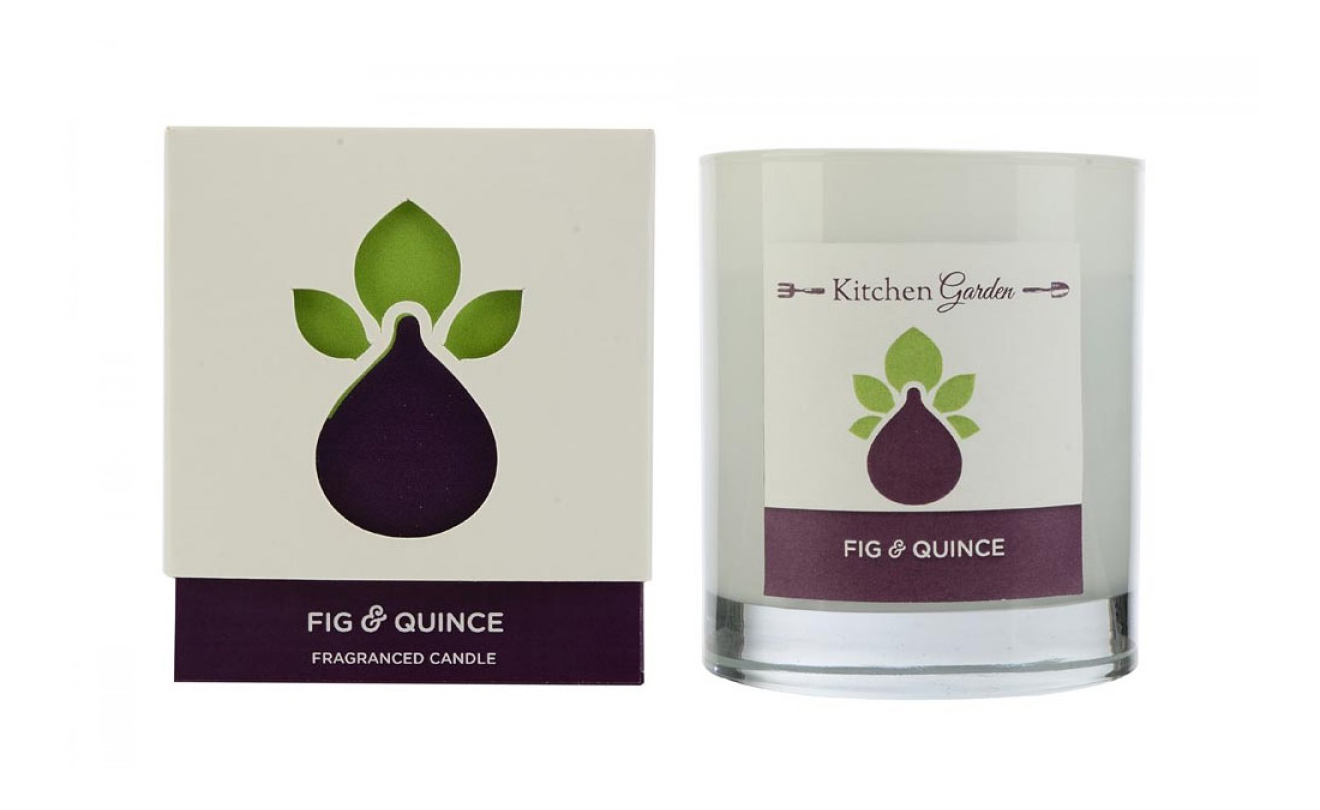 

Ароматическая Wax Lyrical свеча Kitchen Garden Инжир и айва KG0302, ароматическая свеча Kitchen Garden 'Инжир и айва' KG0302