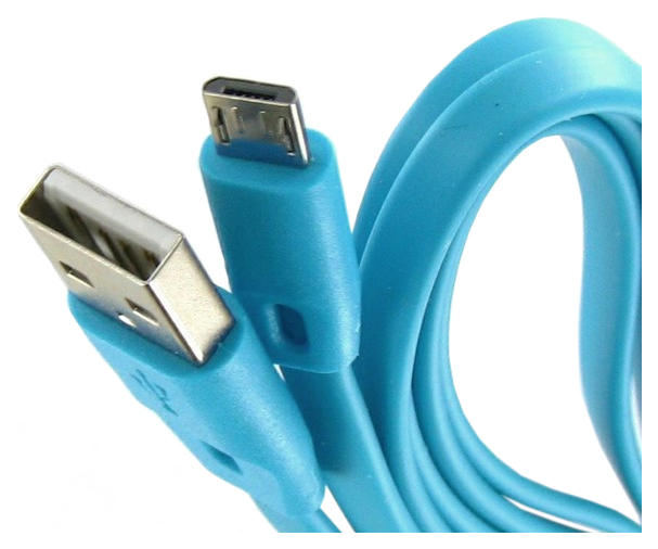 фото Кабель remax rc-001m microusb 2м blue