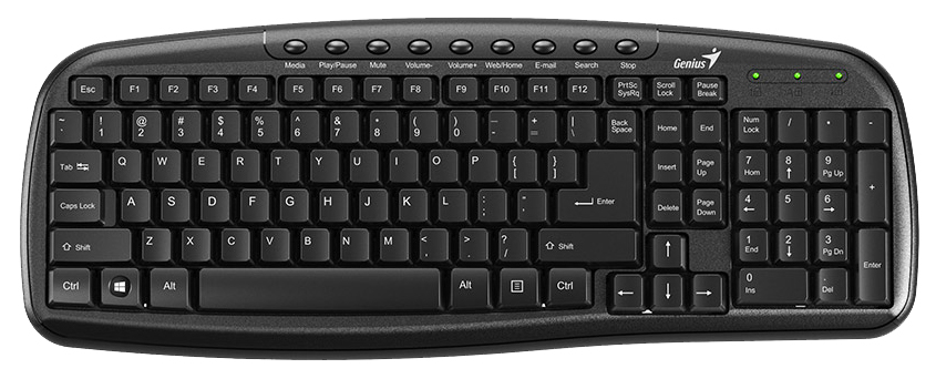 

Клавиатура Genius KB-M225C Black (31310479102), KB-M225C