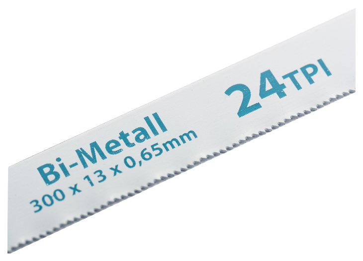 Полотна для ножовки по металлу GROSS 300 мм 24TPI BIM 2 шт 77729