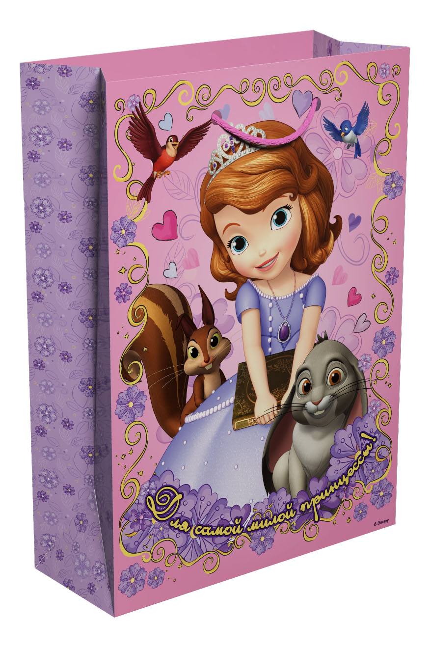 

Пакет подарочный Disney София Прекрасная 33159, Разноцветный, София Прекрасная