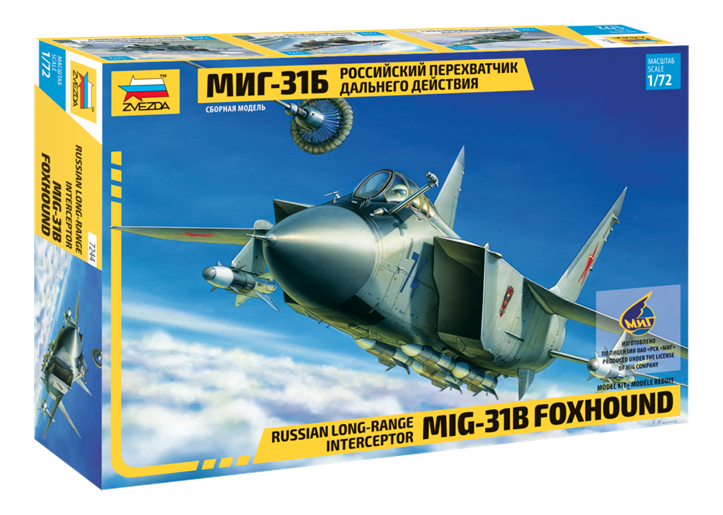 

Модели для сборки Zvezda МИГ-31Б, МиГ-31Б
