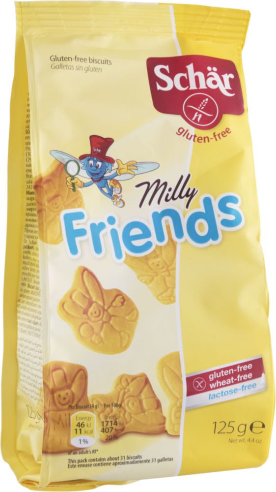 Печенье Schar milly friends без глютена 125 г