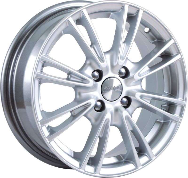 

Колесный диск SKAD R15 6J PCD4x100 ET40 D60.1 WHS141793, Серебристый