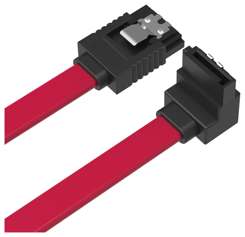 фото Кабель vention sata 7 pin-sata 7 pin, m-m 0,5м red (kddrd)