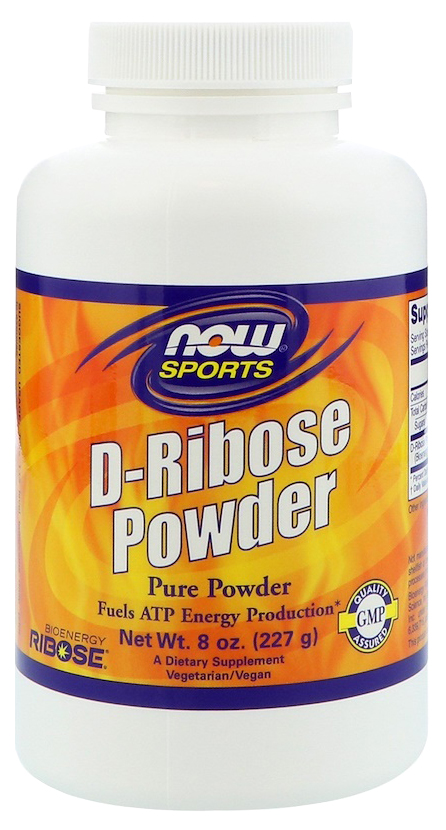 фото Изотоник now sports d-ribose powder, 227 г, unflavoured