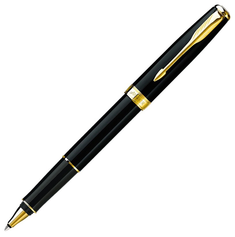 

Шариковая ручка Parker Sonnet Essential Black Lacquer GT, M, BL