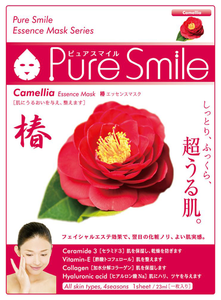 фото Маска для лица sunsmile pure smile essence mask camellia 23 мл