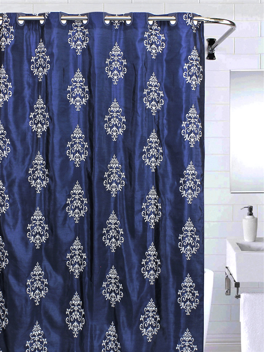 

Штора180х200 Dark Blue Effect AE1405