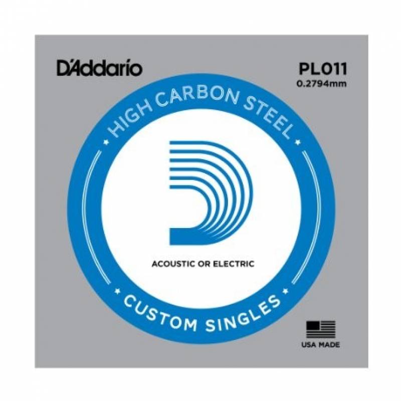 фото Одиночная струна для акустической и электрогитары d addario pl011 d'addario