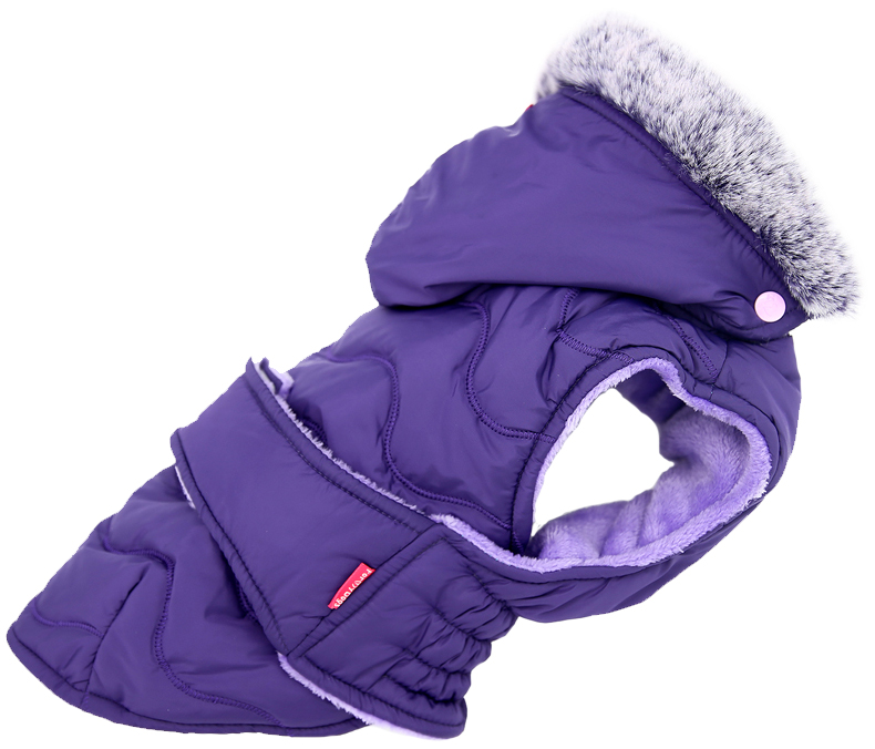 

Попона для собак FOR MY DOGS, унисекс, фиолетовая, FW790-2019 V 14, FW790-2019 V