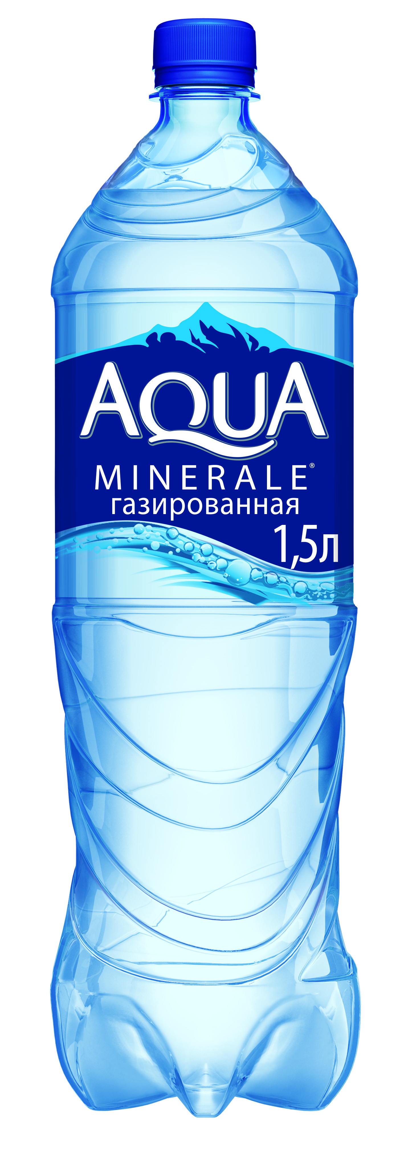 фото Вода питьевая aqua minerale газированная пластик 1.5 л