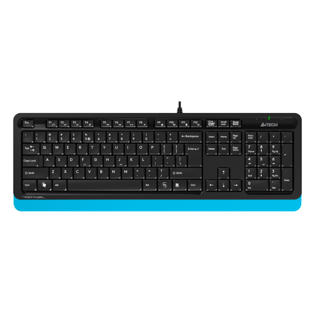 фото Клавиатура a4tech fstyler fk10 black/blue
