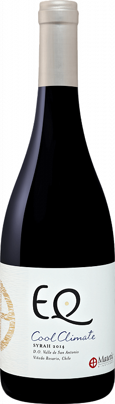 

Вино EQ Cool Climate Syrah San Antonio Valley DO Matetic