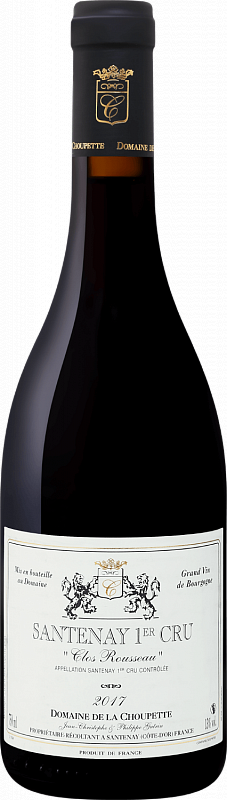 

Вино Clos Rousseau Santenay 1er Cru AOC Domaine de la Choupette