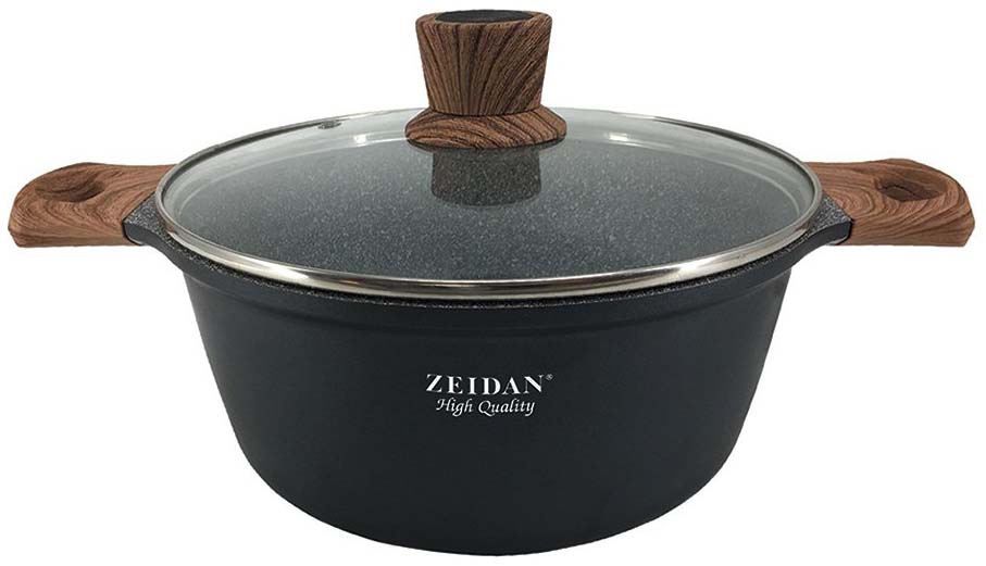 

Кастрюля Zeidan 50304 7,7 л черный