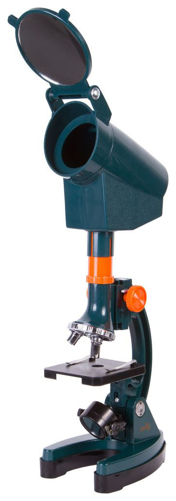 Микроскоп Levenhuk LabZZ M3 с адаптером для фотоаппарата лупа просмотровая brauberg с подсветкой диаметр 50 мм увеличение 5 корпус