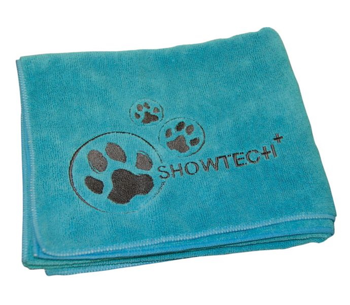 

Полотенце для животных Show Tech Microtowel, микрофибра, бирюзовое, 56x90 см, Голубой, Microtowel