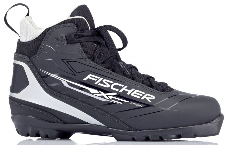 Ботинки для беговых лыж Fischer XC Sport NNN 2019, black, 46