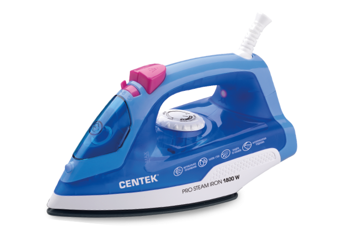 Утюг Centek CT-2348 Blue утюг centek ct 2350 red