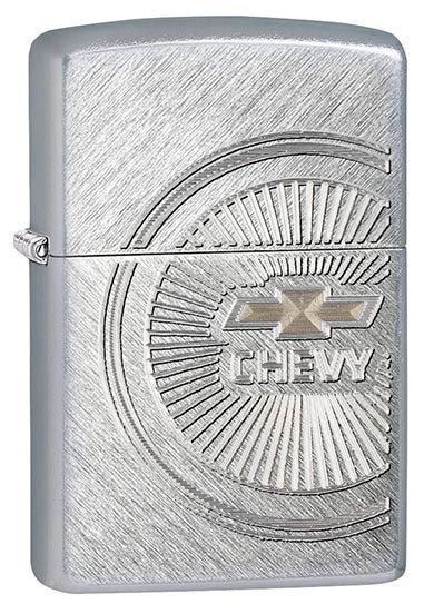 

Бензиновая зажигалка Zippo Chevy 28423 Satin Chrome, Chevy 28423